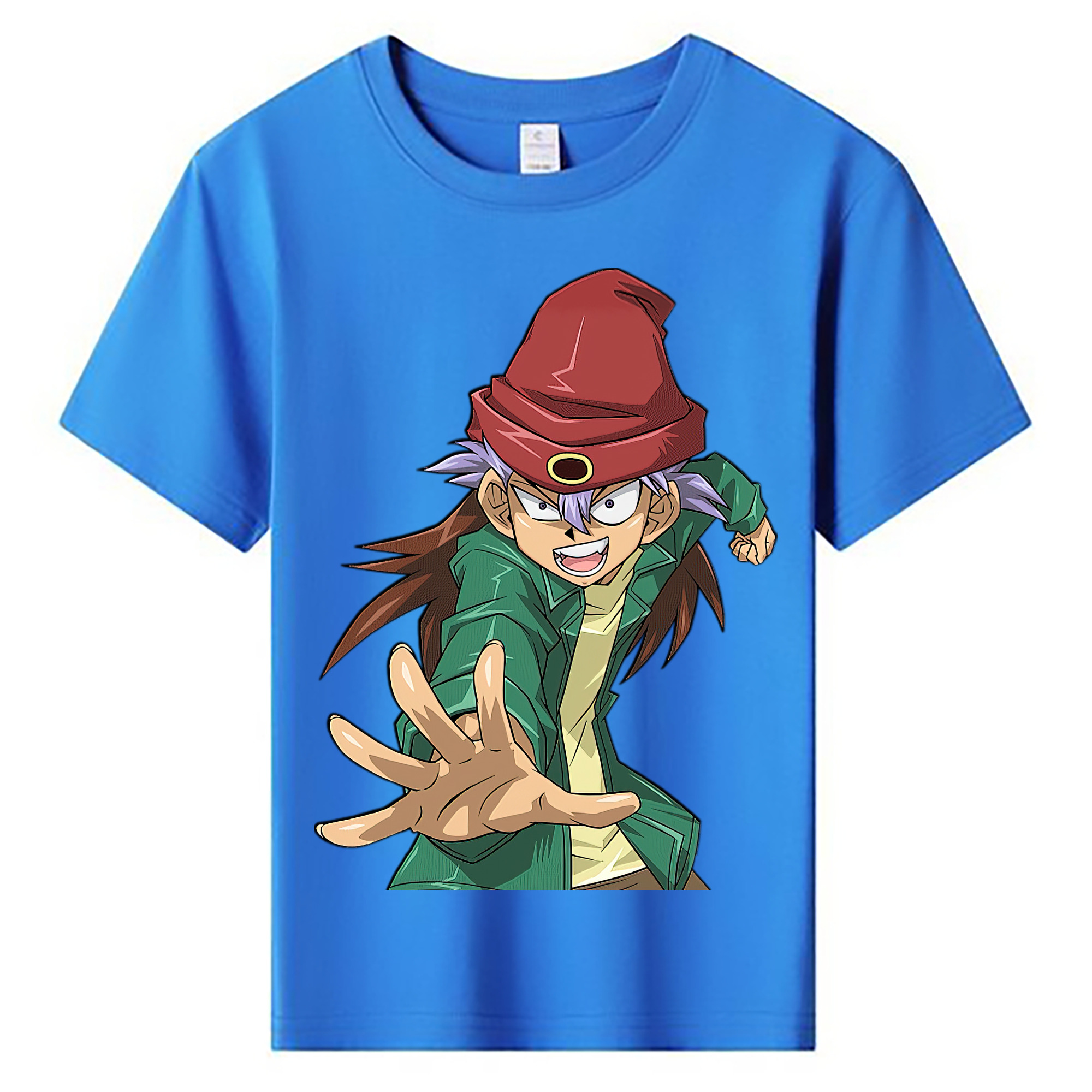 （画像用） 遊☆戯☆王 Yu-Gi-Oh! 綿100％キッズTシャツ（フロントプリント）